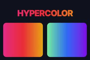 Hypercolor gradient tool