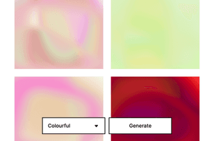 Generate random CSS gradients