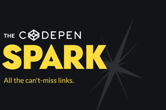 CodePen Spark newsletter